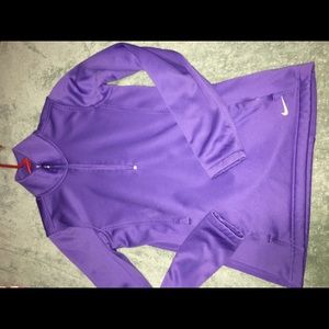NIKE PURLE TURTLE NECK sweatshirt